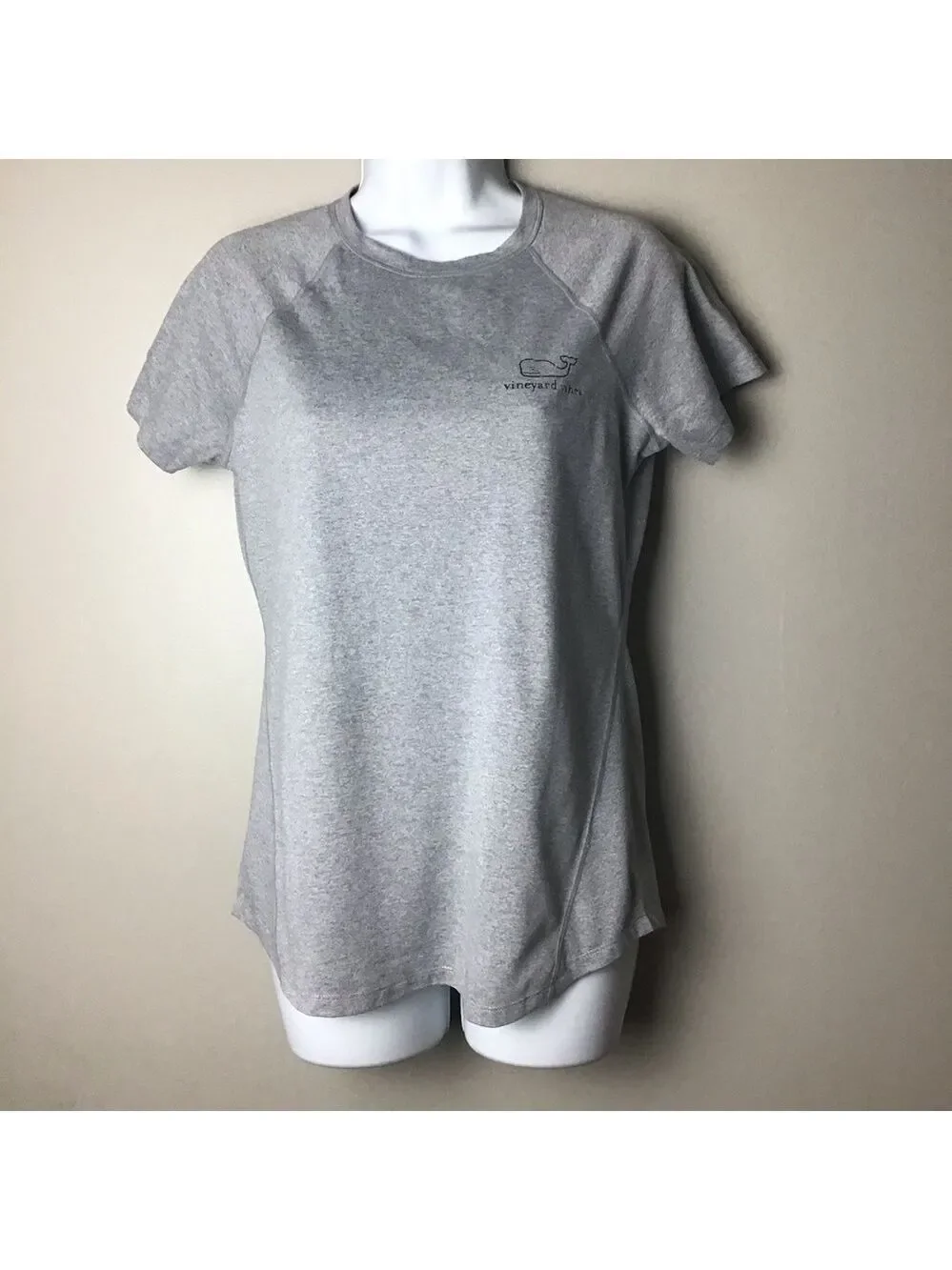 VINEYARD Vines Performance Tee in Gray - Picture 4 of 6
